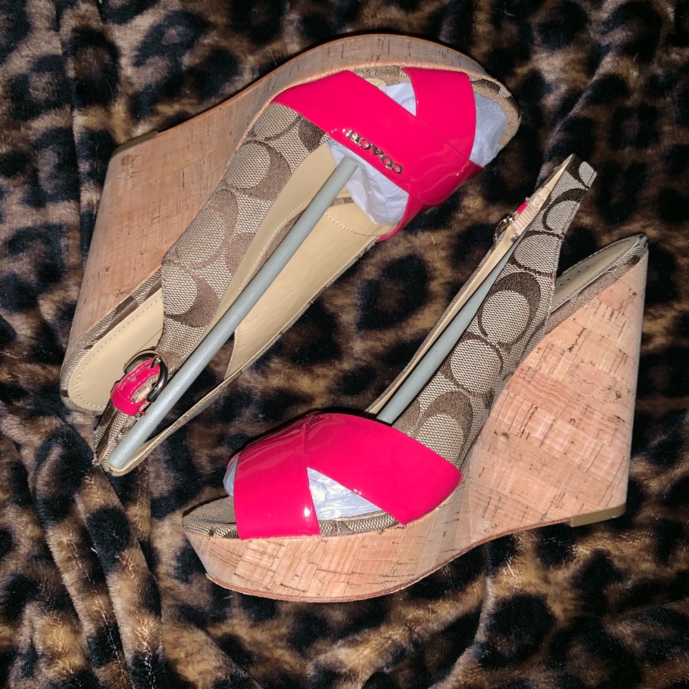 Coach wedges